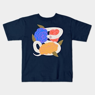 Albino Snake Kids T-Shirt